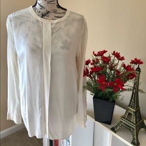 🌹DONATED🌹 J. Jill Cream Colored Blouse